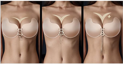 BRASIER MARIPOSA INVISIBLE